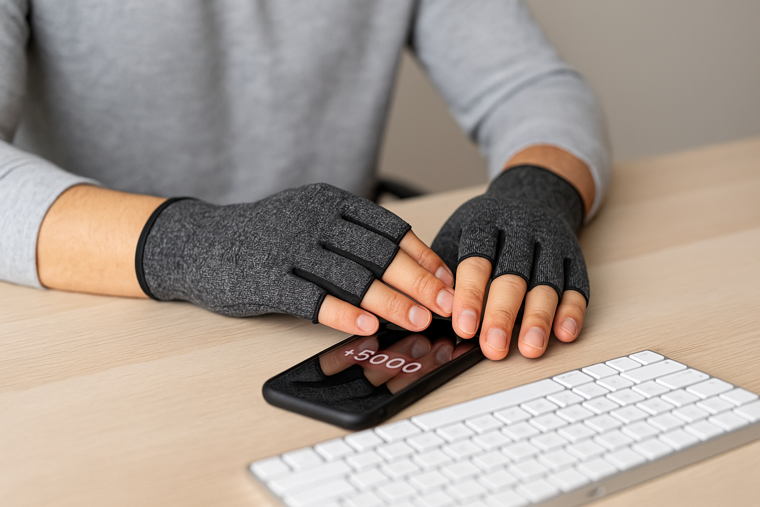 Can you wear compression gloves 24 hours a day