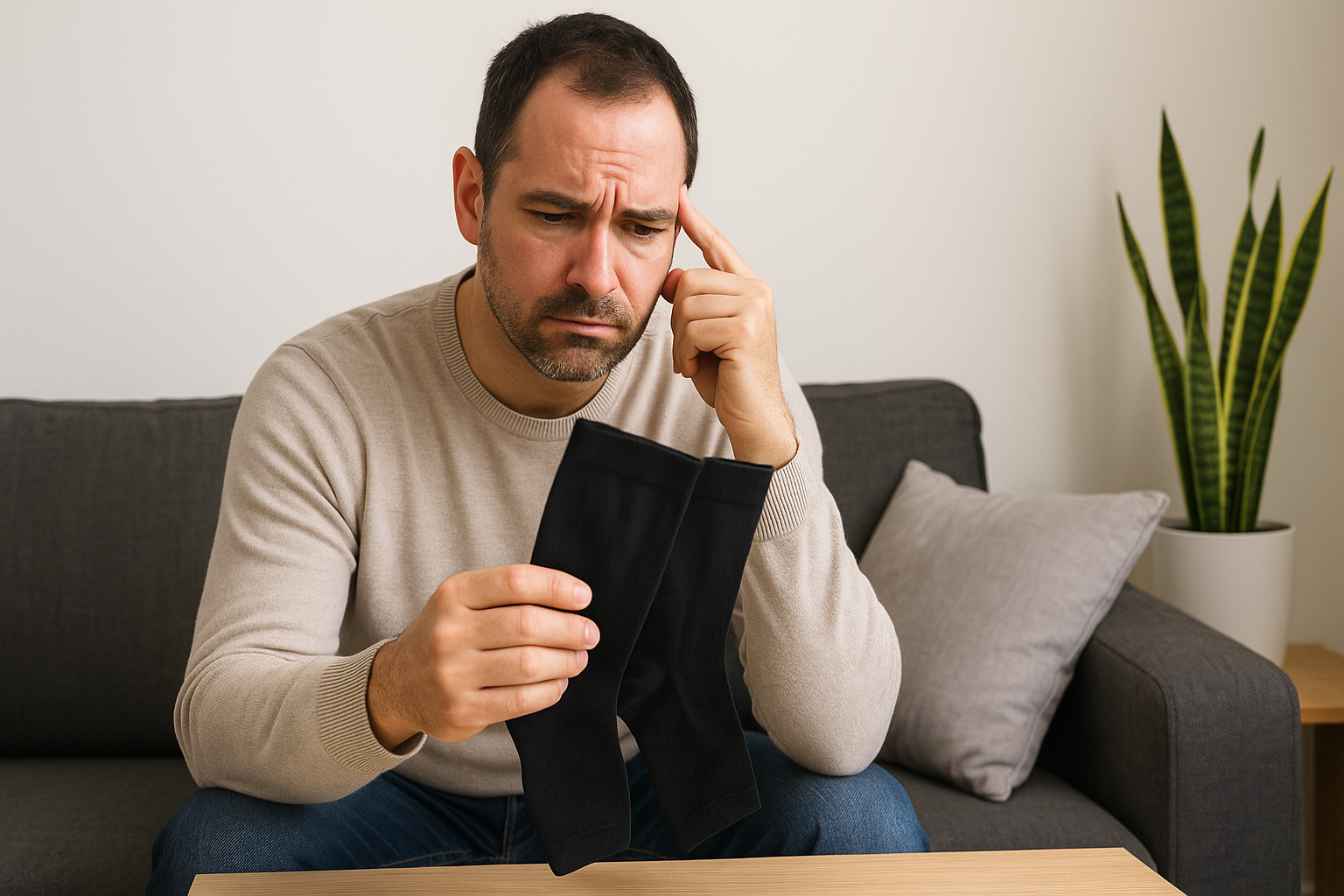 Who cannot wear orthopedic socks?