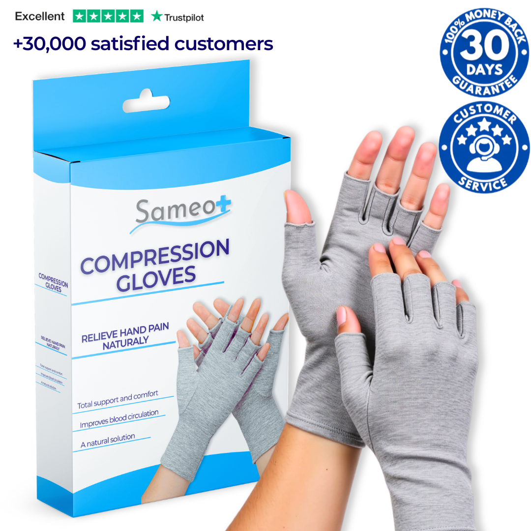 Bamboo Compression Gloves Pain-Relief