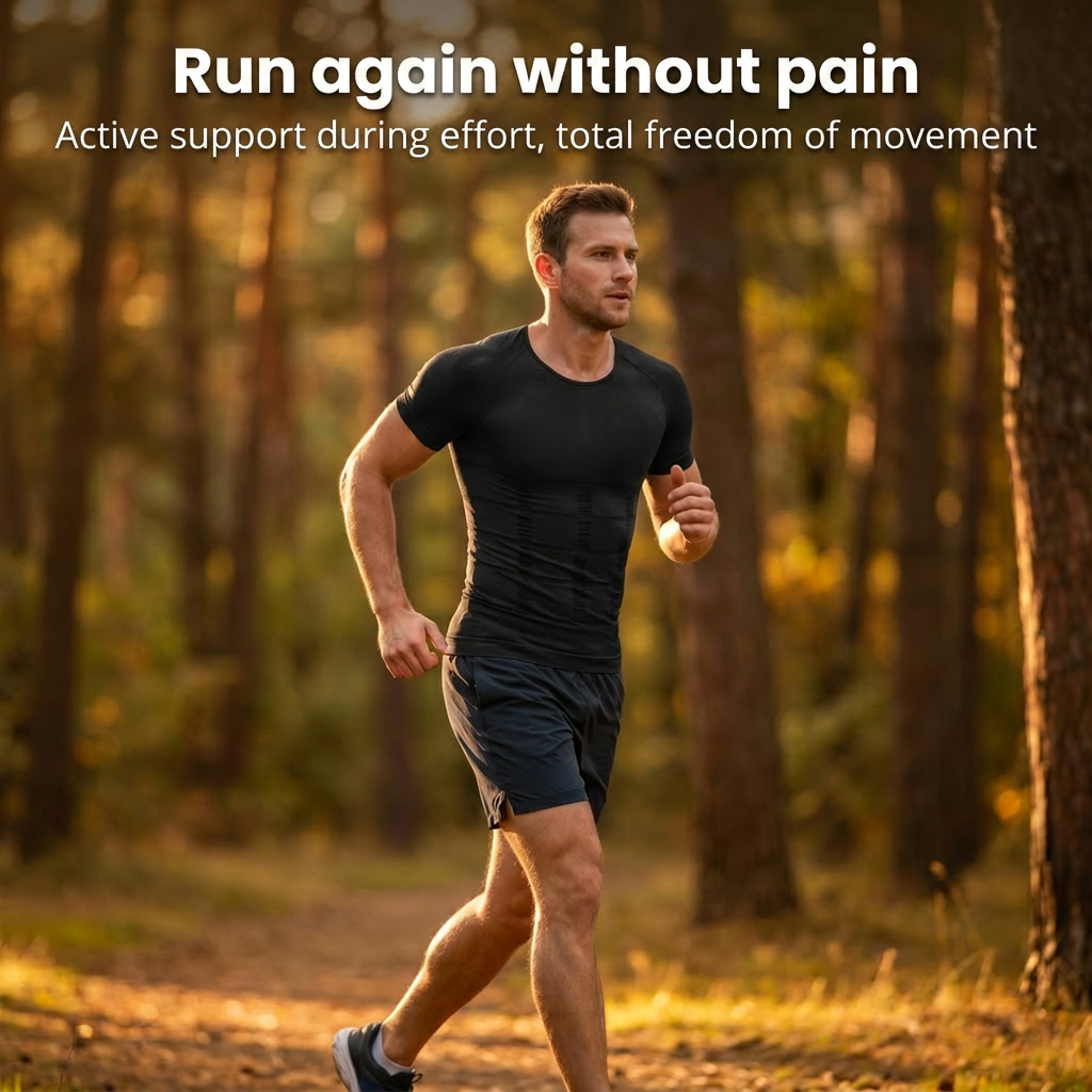 T-Shirt for posture correction and slimming - Mixed | Sameo