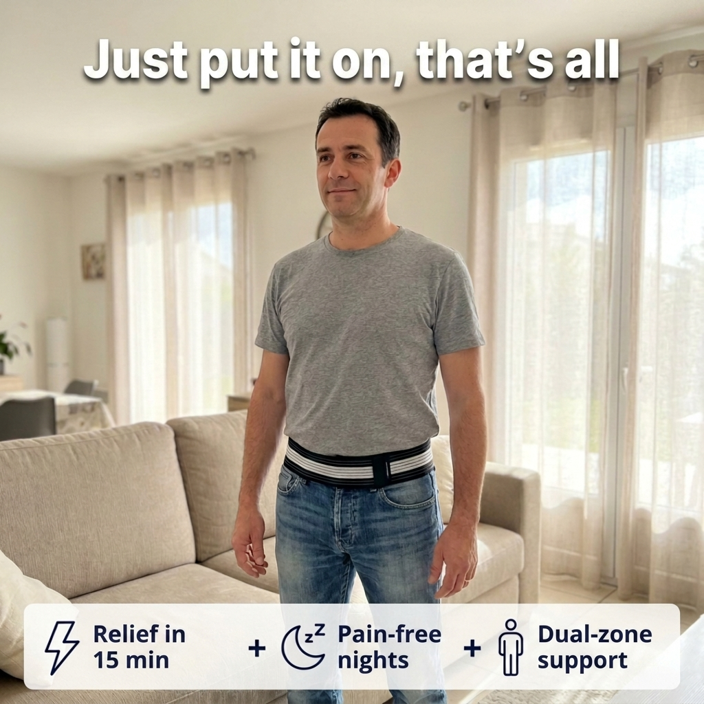 Back support belt | Relieves back pain and sciatica
