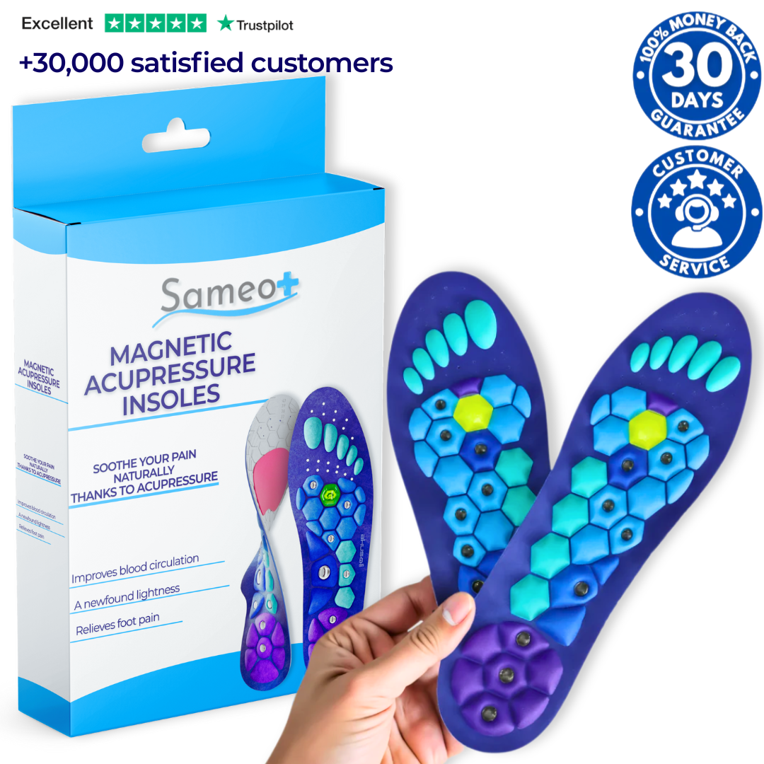 Magnetic Acupressure Insoles | Sameo