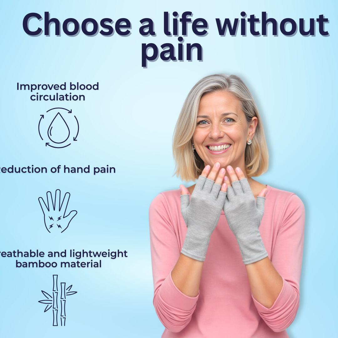 Bamboo Compression Gloves Pain-Relief