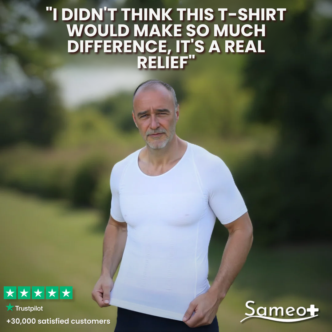 T-Shirt for posture correction and slimming - Mixed | Sameo