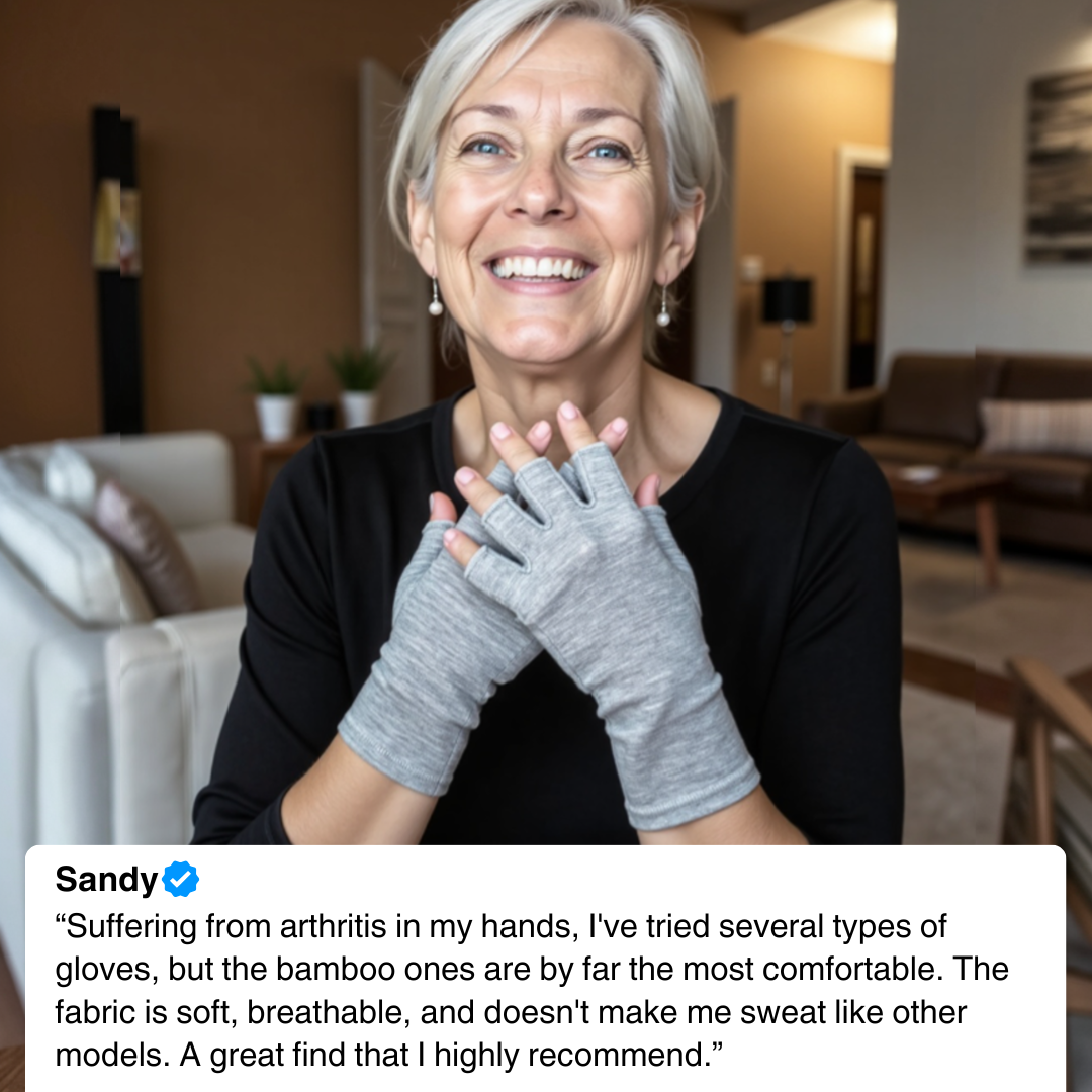 Bamboo Compression Gloves Pain-Relief