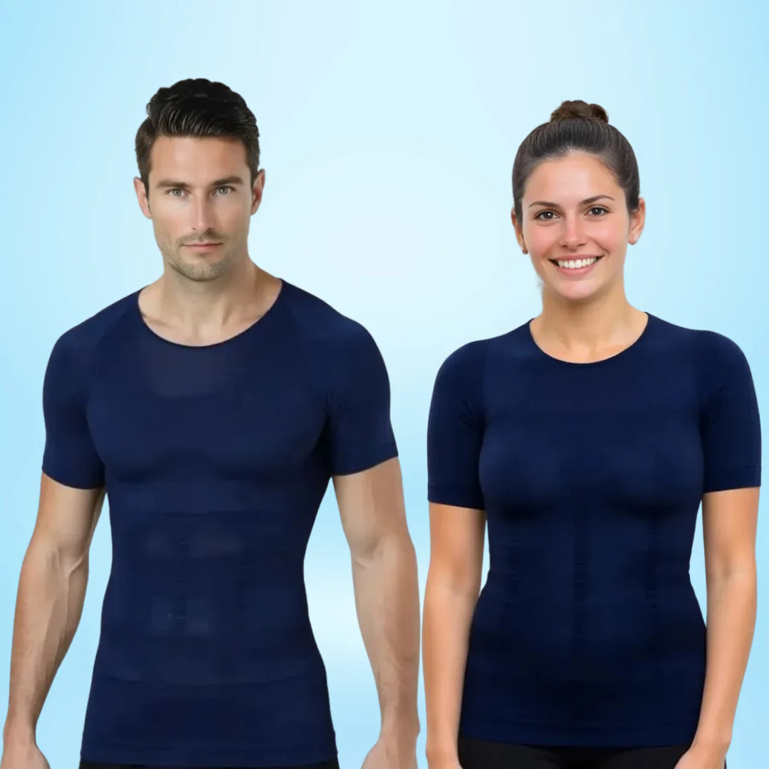 T-Shirt for posture correction and slimming - Mixed | Sameo
