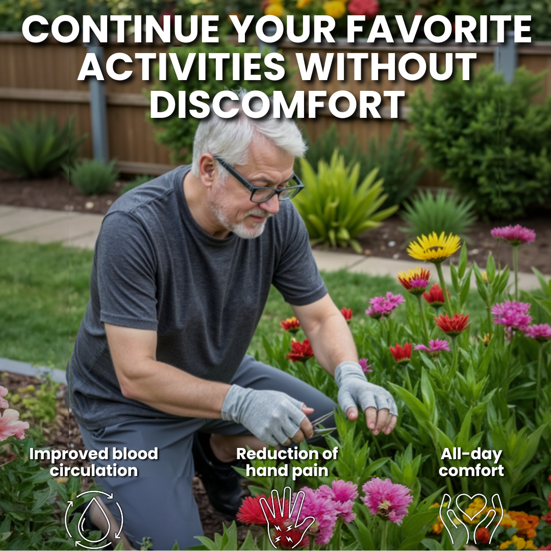 Bamboo Compression Gloves