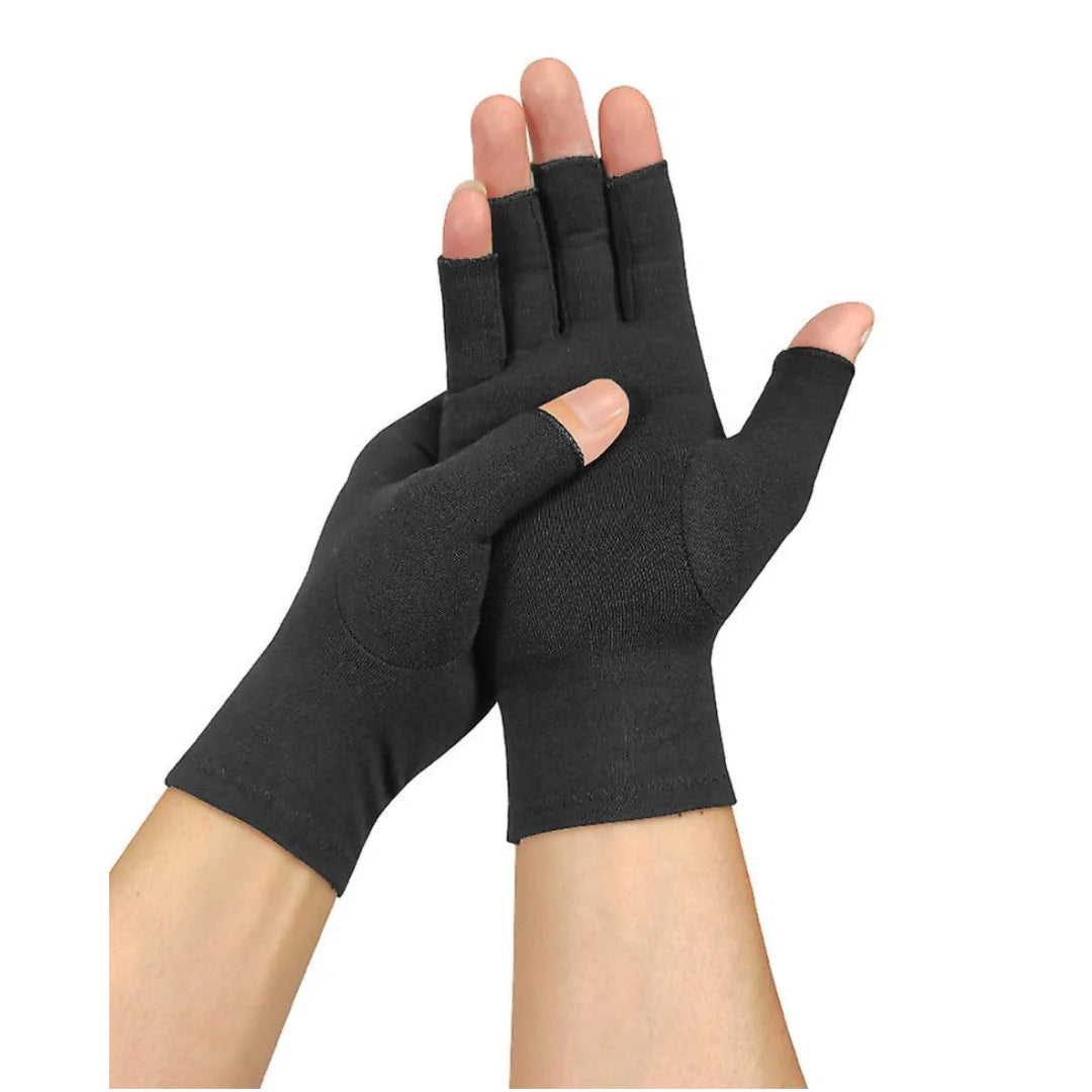 Black Compression gloves for arthritis