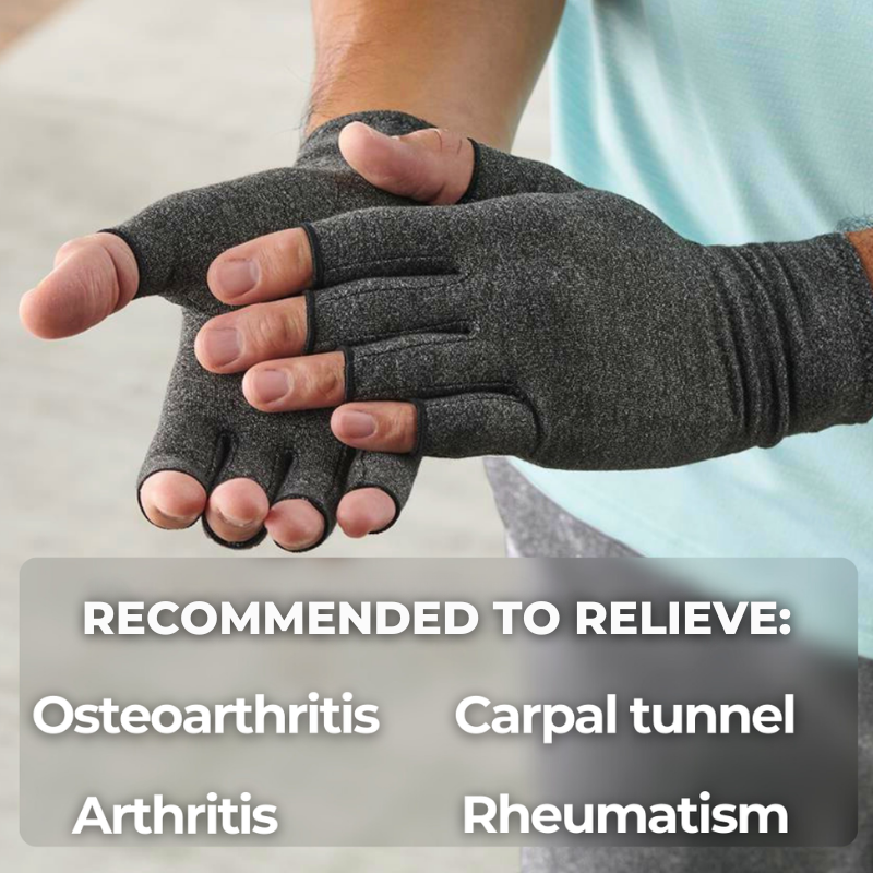 Compression gloves for arthritis
