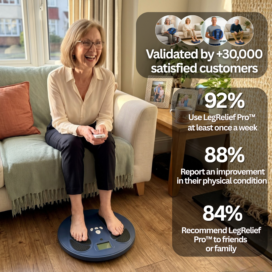 LegRelief Pro™ | Relieve tired and swollen legs in just 20 minutes a day