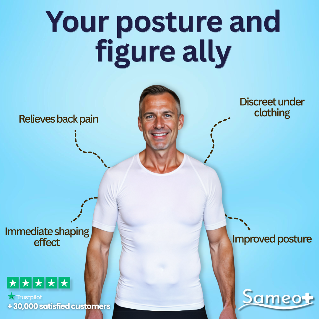 T-Shirt for posture correction and slimming - Mixed | Sameo