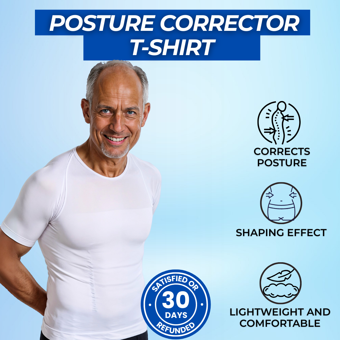 T-Shirt for posture correction and slimming - Mixed | Sameo
