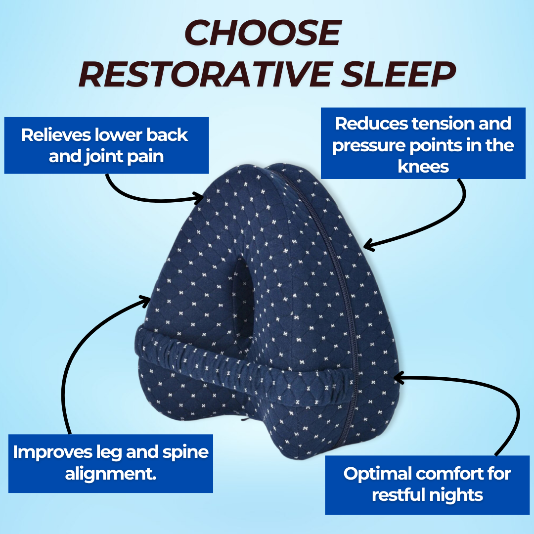 Orthopedic knee pillow