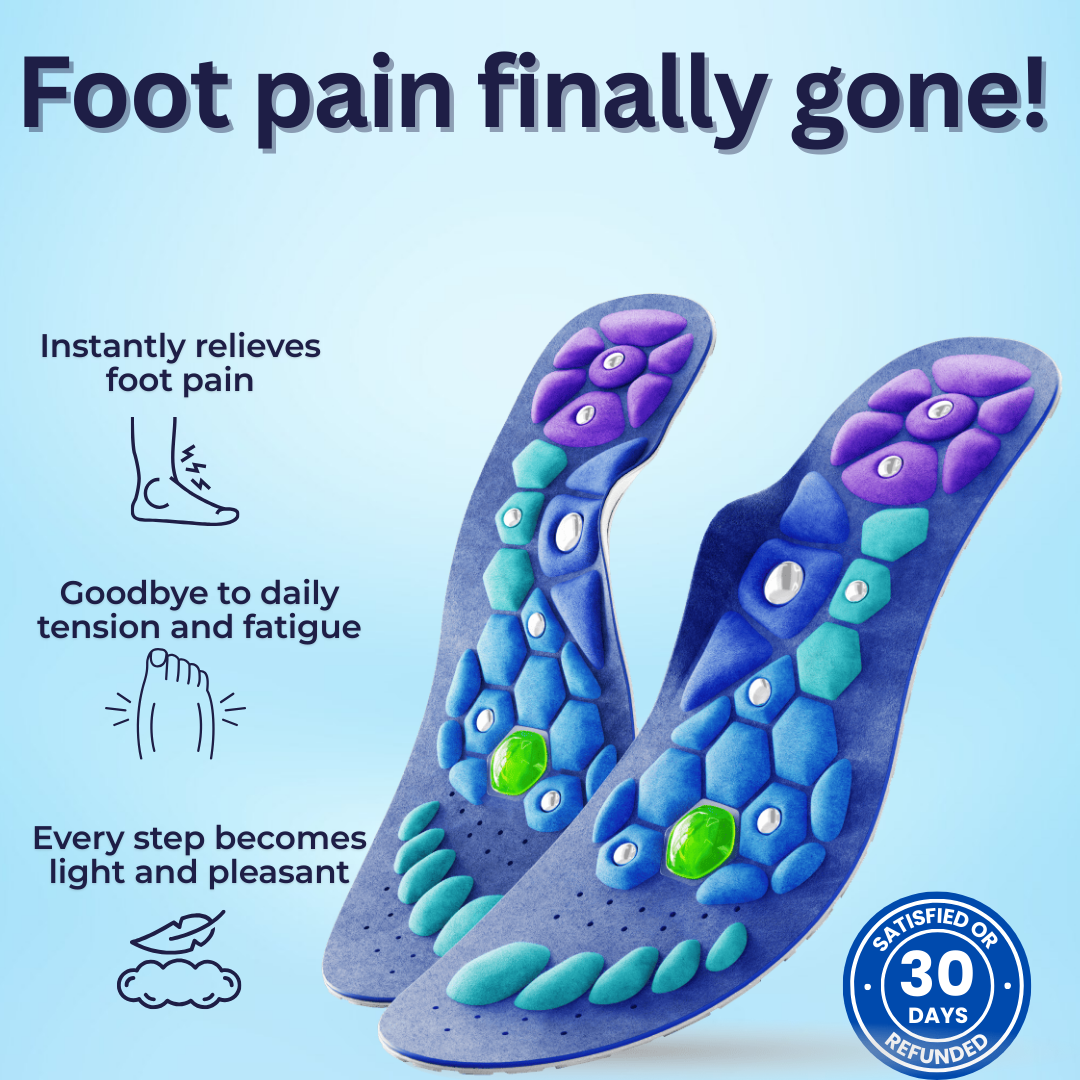 Magnetic Acupressure Insoles | Sameo