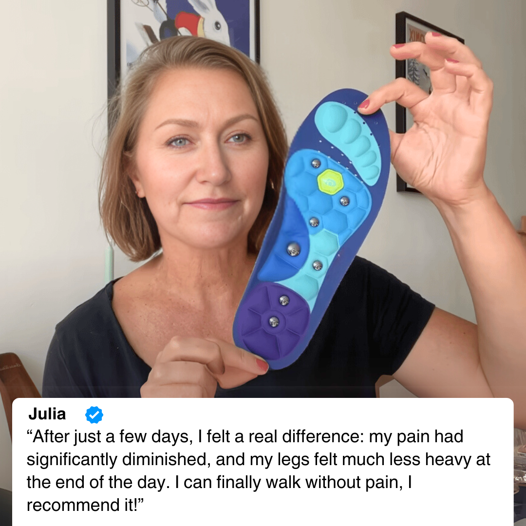 Magnetic Acupressure Insoles | Sameo