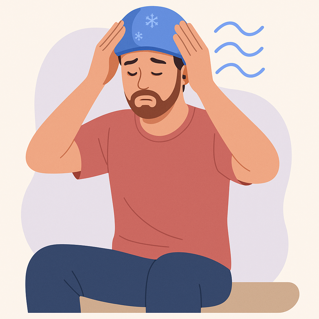 How to use a cold cap for migraines