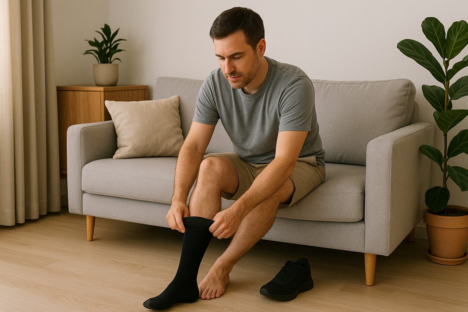 How many hours should you wear compression socks