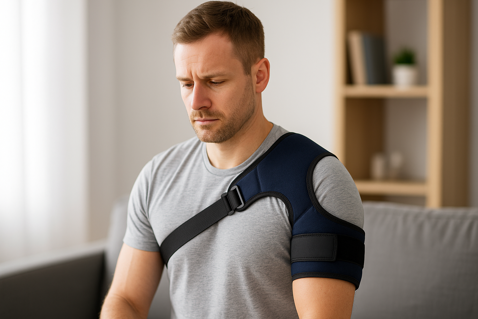 How long to wear a shoulder brace