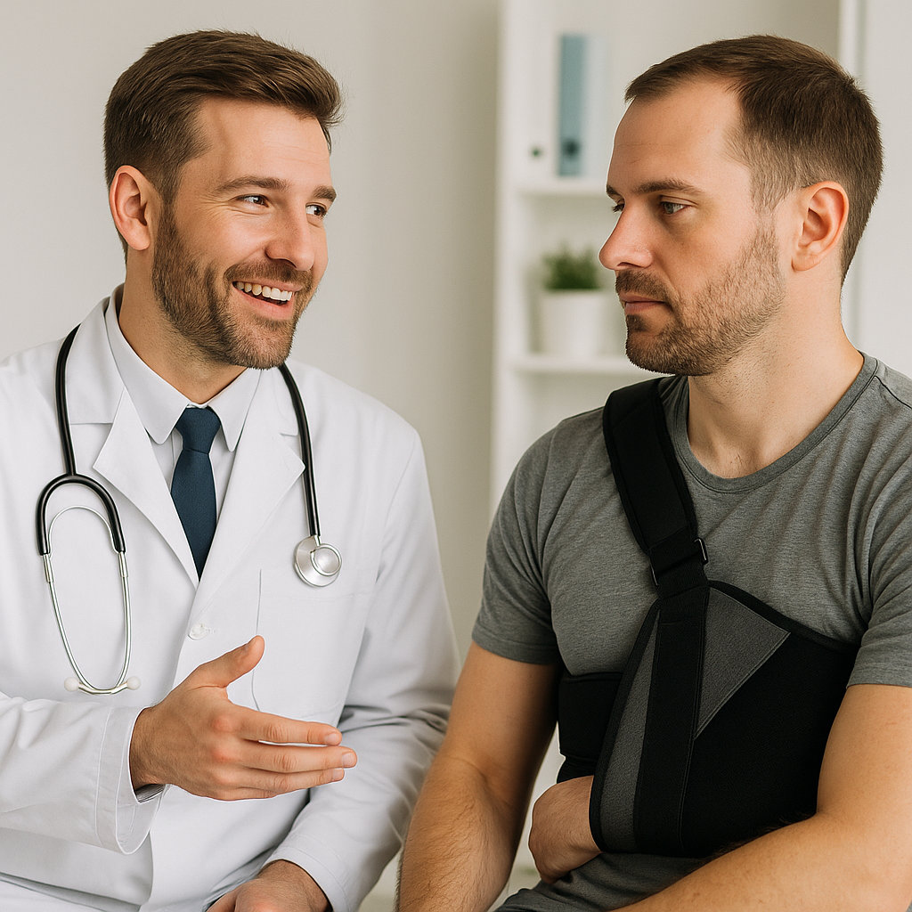 Do shoulder braces help heal?