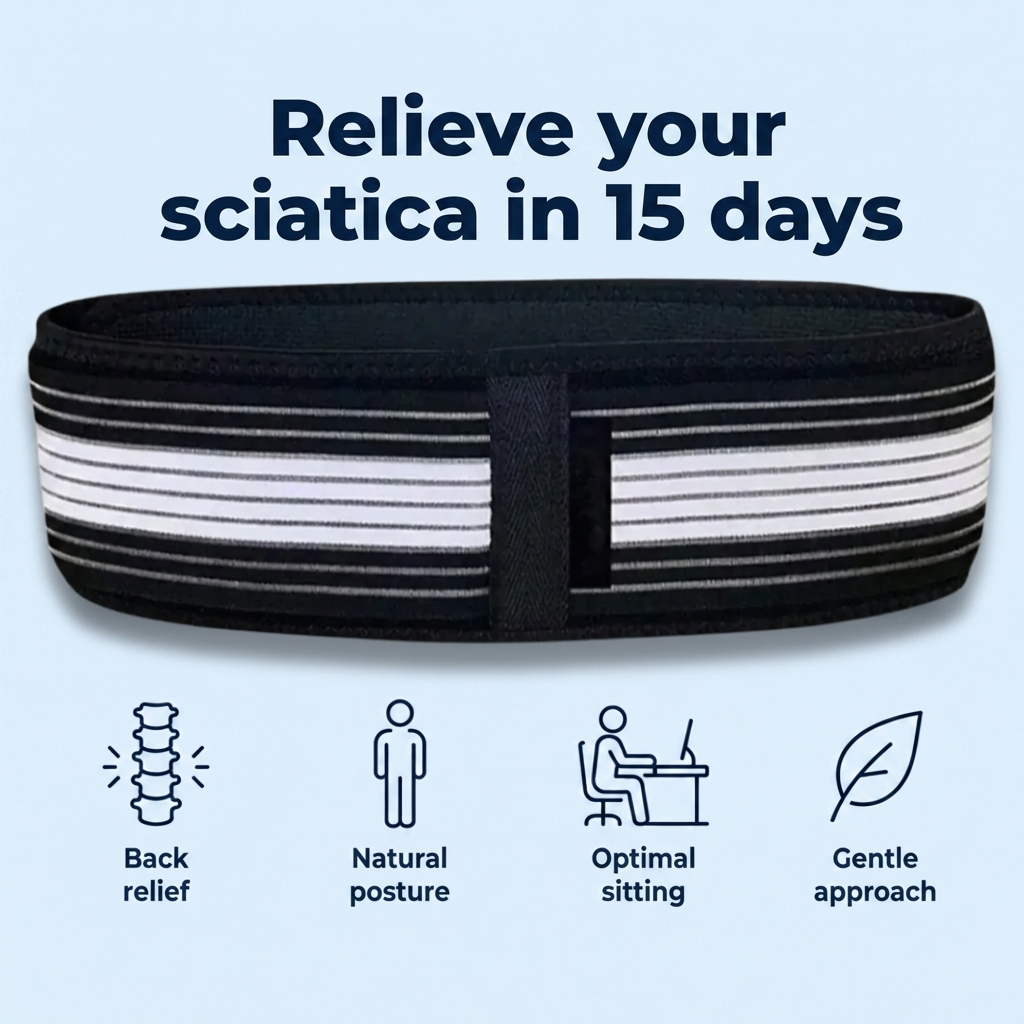 Back support belt | Relieves back pain and sciatica