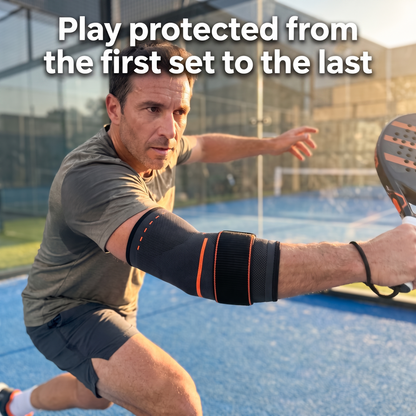 Compression Elbow Brace with Adjustable Strap | Sameo™