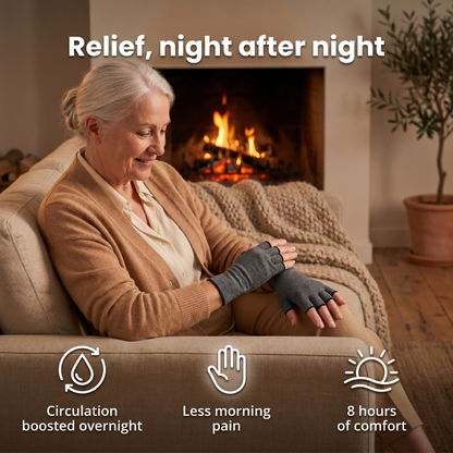 Compression gloves for arthritis and hand pain