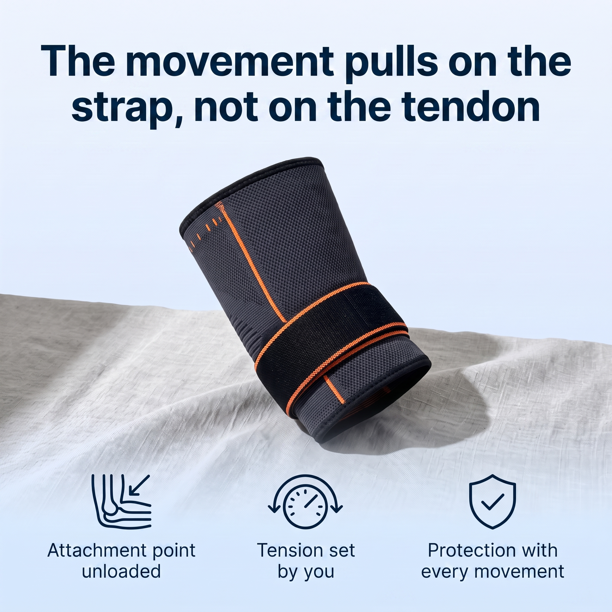Compression Elbow Brace with Adjustable Strap | Sameo™