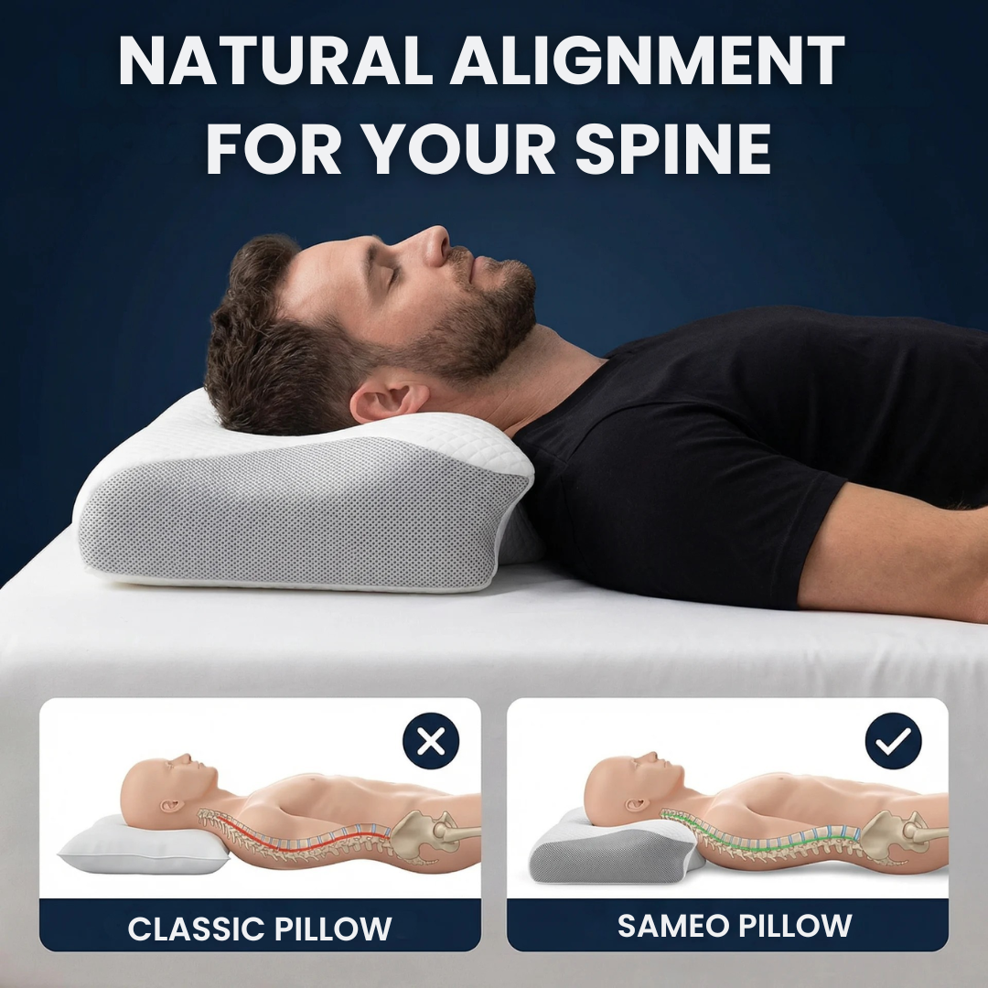 Ergonomic Cervical Support Pillow | Sameo