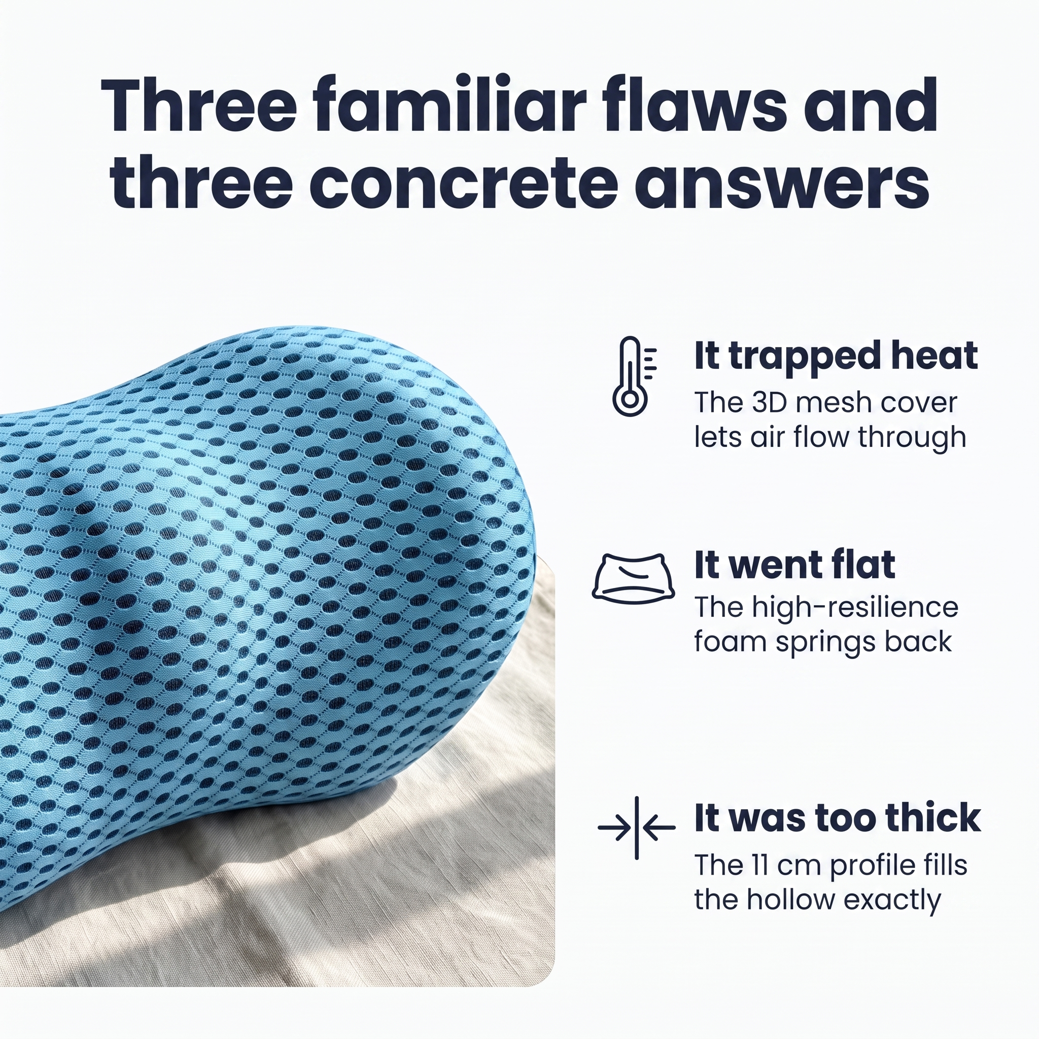 Ergonomic Lumbar Support Cushion | Sameo™