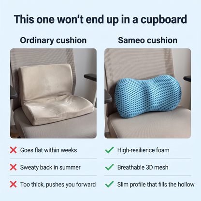 Ergonomic Lumbar Support Cushion | Sameo™