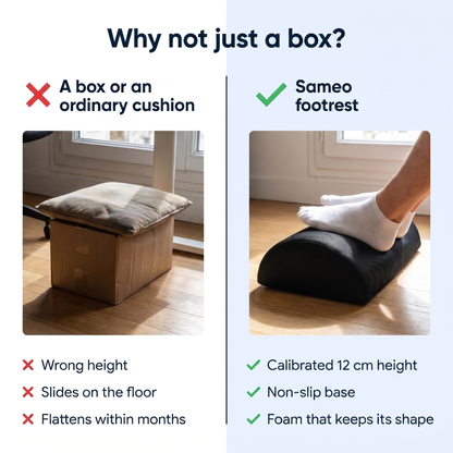 Ergonomic Footrest Cushion | Sameo™