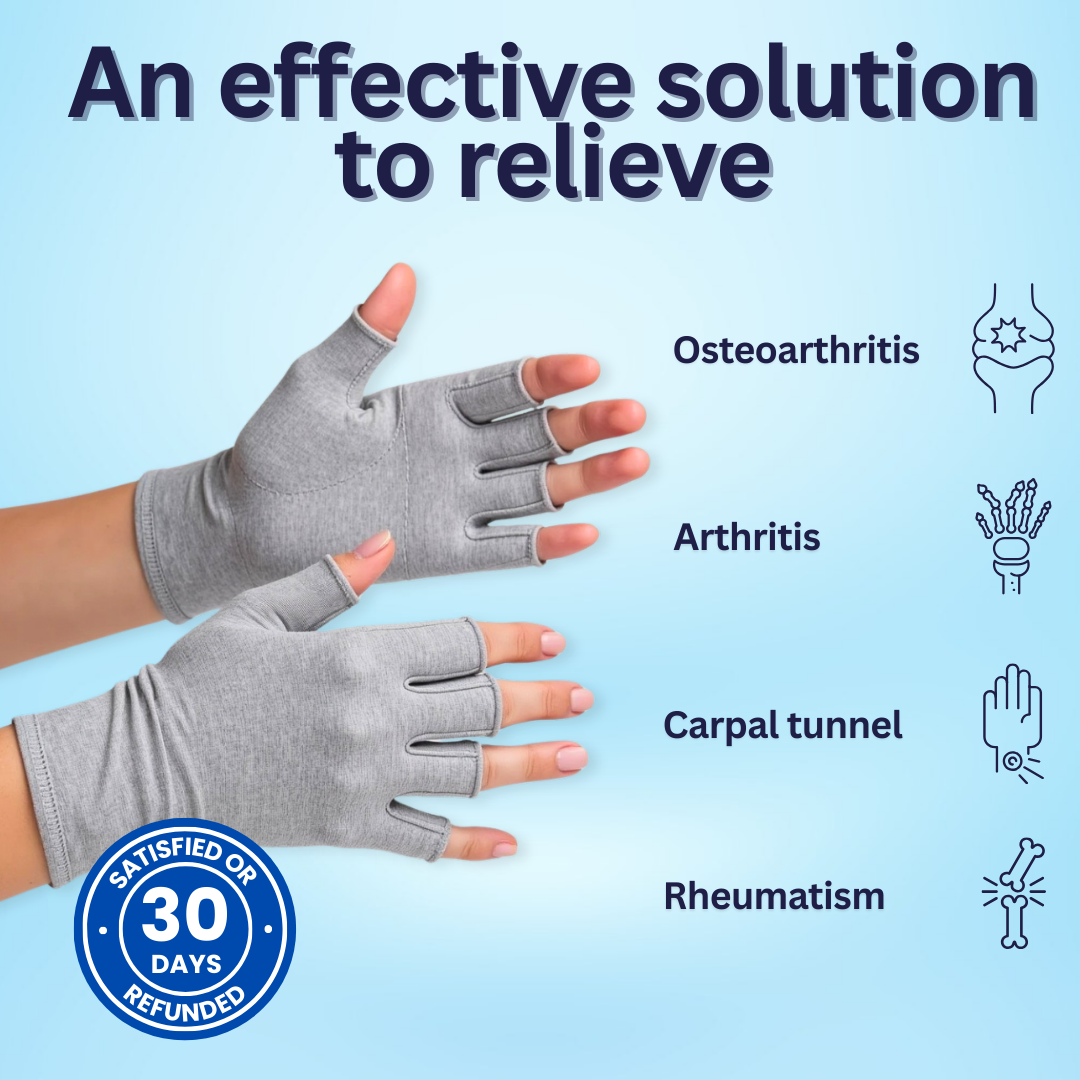 Bamboo Compression Gloves 