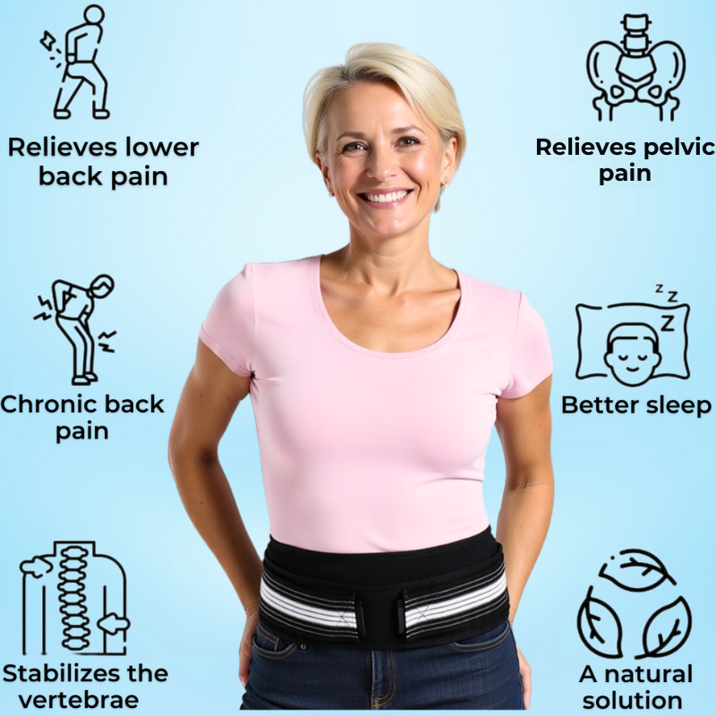 Back support belt | Relieves back pain and sciatica