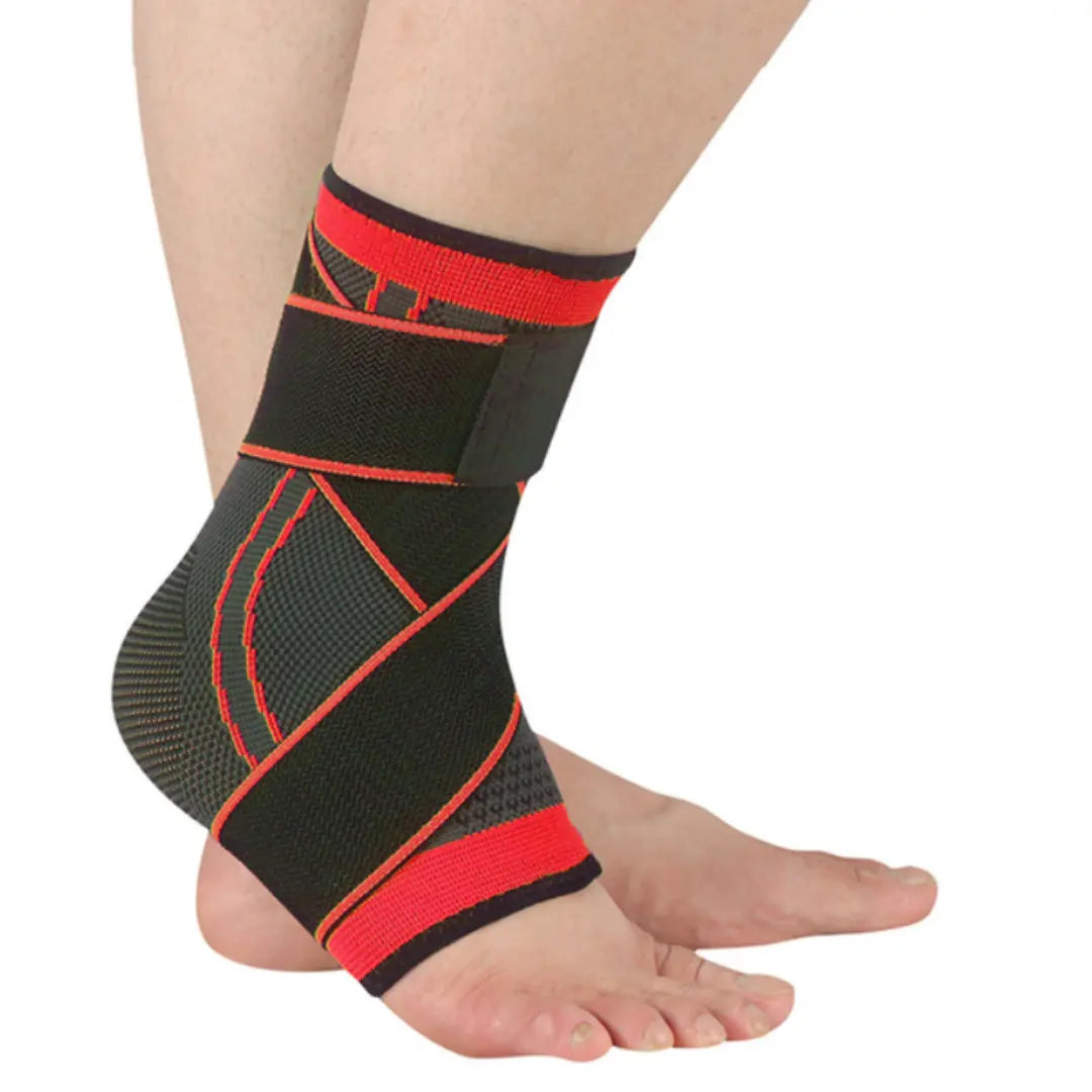 Supporting ankle brace