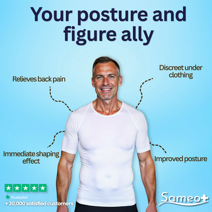 T-Shirt for posture correction and slimming - Mixed | Sameo