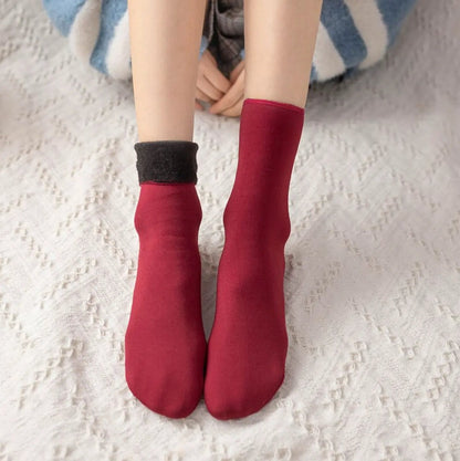 Warm thermal socks