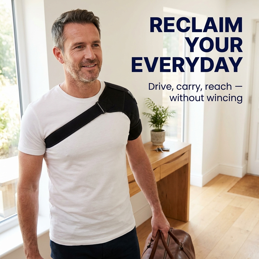 Triple Support Shoulder Brace - Relieve Your Shoulder Day & Night| Sameo