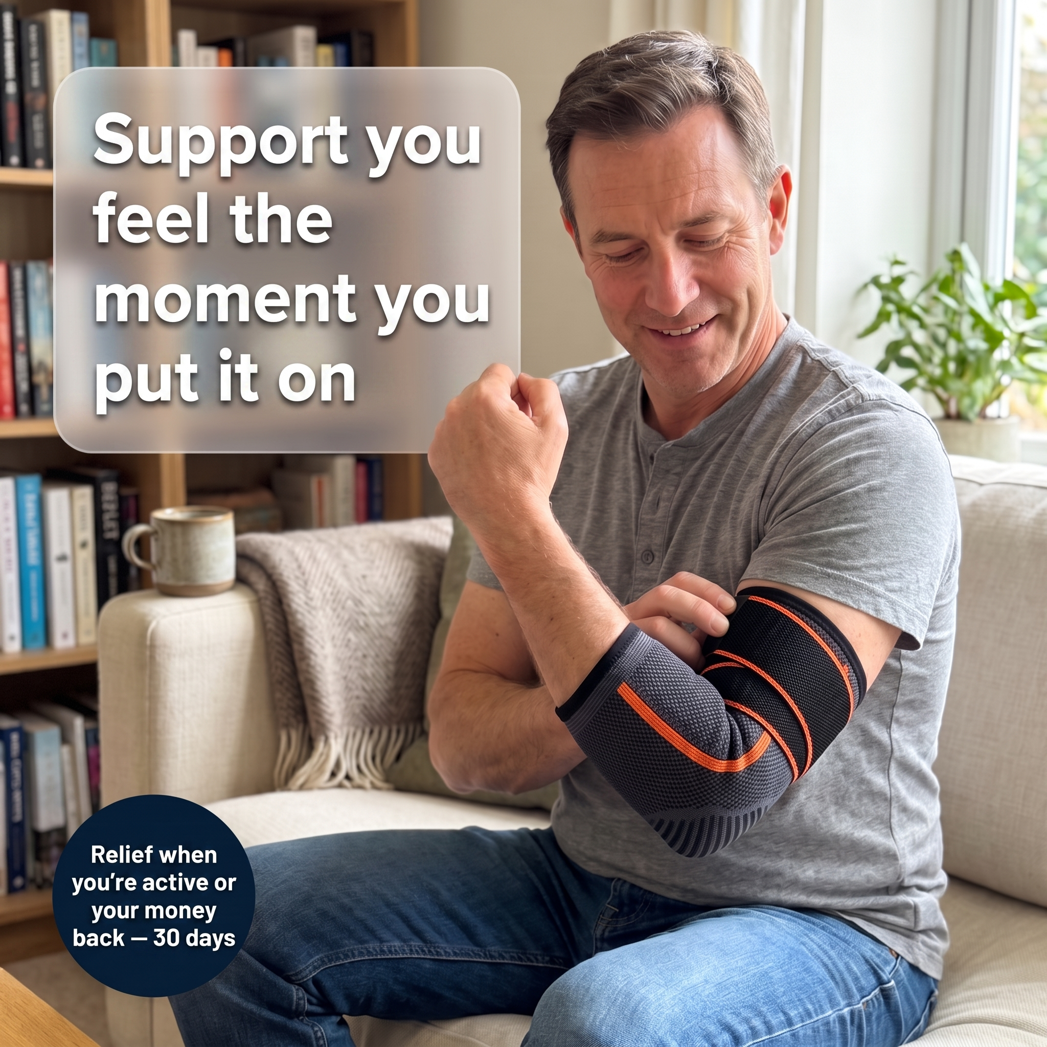 Support you feel the moment you put it on - 30-day guarantee