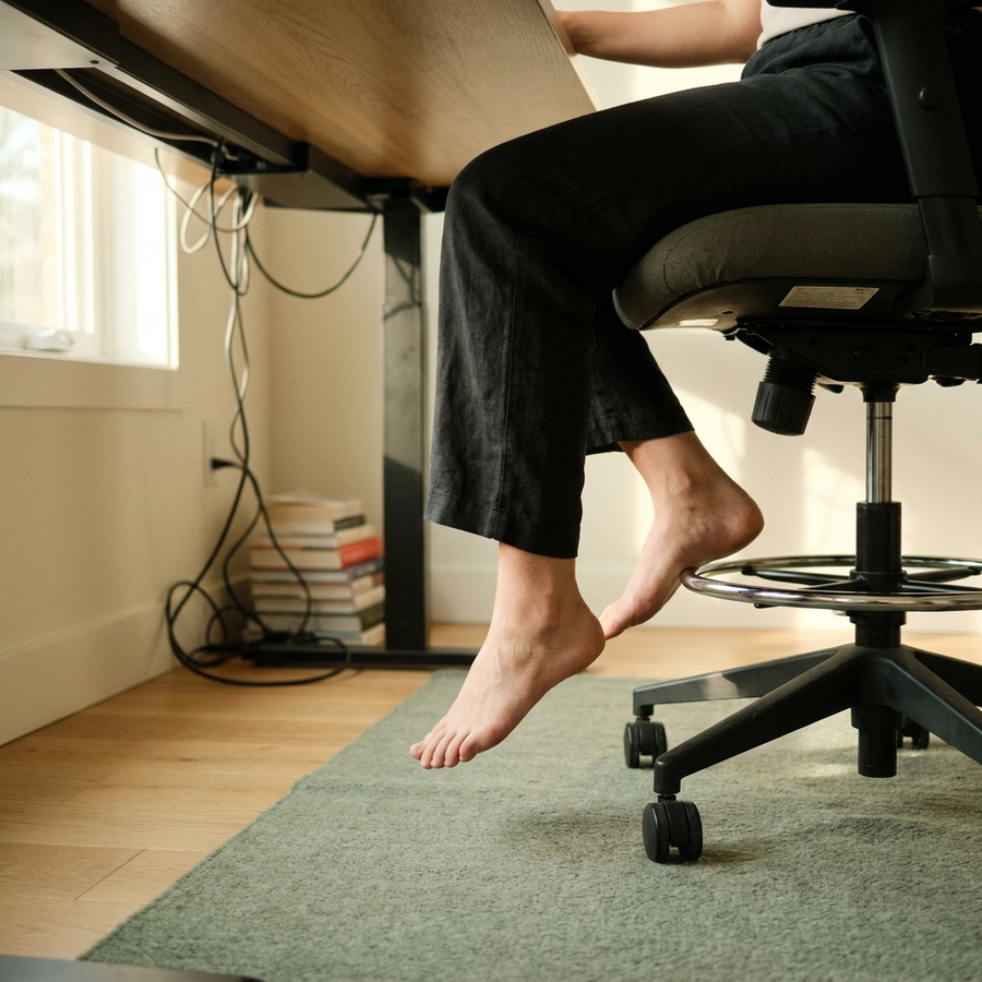 Feet not reaching the floor